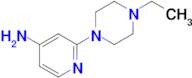 2-(4-Ethylpiperazin-1-yl)pyridin-4-amine