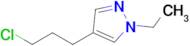 4-(3-Chloropropyl)-1-ethyl-1h-pyrazole