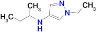 n-(Sec-butyl)-1-ethyl-1h-pyrazol-4-amine