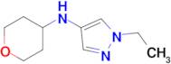 1-Ethyl-N-(tetrahydro-2h-pyran-4-yl)-1h-pyrazol-4-amine