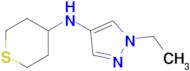 1-Ethyl-N-(tetrahydro-2h-thiopyran-4-yl)-1h-pyrazol-4-amine