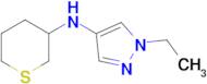 1-Ethyl-N-(tetrahydro-2h-thiopyran-3-yl)-1h-pyrazol-4-amine