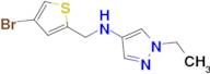 n-((4-Bromothiophen-2-yl)methyl)-1-ethyl-1h-pyrazol-4-amine