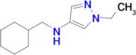 n-(Cyclohexylmethyl)-1-ethyl-1h-pyrazol-4-amine