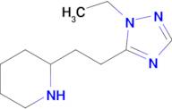 2-(2-(1-Ethyl-1h-1,2,4-triazol-5-yl)ethyl)piperidine