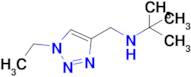 n-((1-Ethyl-1h-1,2,3-triazol-4-yl)methyl)-2-methylpropan-2-amine