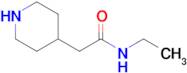 n-Ethyl-2-(piperidin-4-yl)acetamide