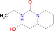 n-Ethyl-2-(2-hydroxyethyl)piperidine-1-carboxamide