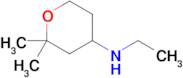 n-Ethyl-2,2-dimethyltetrahydro-2h-pyran-4-amine