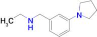 n-(3-(Pyrrolidin-1-yl)benzyl)ethanamine