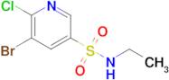 5-Bromo-6-chloro-N-ethylpyridine-3-sulfonamide