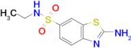 2-amino-N-ethyl-1,3-benzothiazole-6-sulfonamide