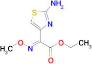 ethyl (2E)-2-(2-amino-1,3-thiazol-4-yl)-2-(methoxyimino)acetate