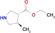 Ethyl (3r,4r)-4-methylpyrrolidine-3-carboxylate