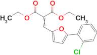 Diethyl 2-((5-(2-chlorophenyl)furan-2-yl)methylene)malonate