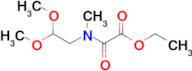 Ethyl 2-((2,2-dimethoxyethyl)(methyl)amino)-2-oxoacetate