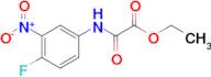 Ethyl 2-((4-fluoro-3-nitrophenyl)amino)-2-oxoacetate