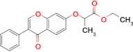 Ethyl 2-((4-oxo-3-phenyl-4h-chromen-7-yl)oxy)propanoate