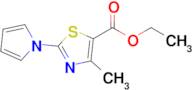 Ethyl 4-methyl-2-(1h-pyrrol-1-yl)thiazole-5-carboxylate