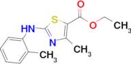 Ethyl 4-methyl-2-(o-tolylamino)thiazole-5-carboxylate