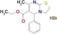 Ethyl 7-methyl-5-phenyl-2,3-dihydro-5h-thiazolo[3,2-a]pyrimidine-6-carboxylate hydrobromide