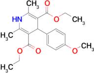 Diethyl 4-(4-methoxyphenyl)-2,6-dimethyl-1,4-dihydropyridine-3,5-dicarboxylate