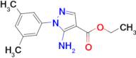 Ethyl 5-amino-1-(3,5-dimethylphenyl)-1h-pyrazole-4-carboxylate