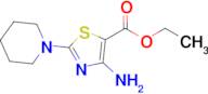 Ethyl 4-amino-2-(piperidin-1-yl)thiazole-5-carboxylate