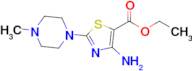 Ethyl 4-amino-2-(4-methylpiperazin-1-yl)thiazole-5-carboxylate