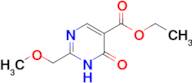 ethyl 2-(methoxymethyl)-6-oxo-1,6-dihydropyrimidine-5-carboxylate