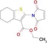 Ethyl 2-(2,5-dioxo-2,5-dihydro-1h-pyrrol-1-yl)-4,5,6,7-tetrahydrobenzo[b]thiophene-3-carboxylate