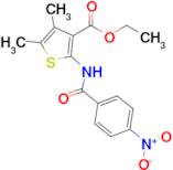 Ethyl 4,5-dimethyl-2-(4-nitrobenzamido)thiophene-3-carboxylate