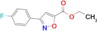 Ethyl 3-(4-fluorophenyl)isoxazole-5-carboxylate