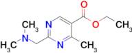 Ethyl 2-((dimethylamino)methyl)-4-methylpyrimidine-5-carboxylate