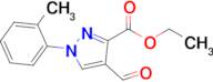 Ethyl 4-formyl-1-(o-tolyl)-1h-pyrazole-3-carboxylate