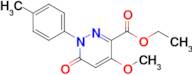 Ethyl 4-methoxy-6-oxo-1-(p-tolyl)-1,6-dihydropyridazine-3-carboxylate