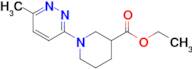 Ethyl 1-(6-methylpyridazin-3-yl)piperidine-3-carboxylate