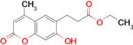 Ethyl 3-(7-hydroxy-4-methyl-2-oxo-2h-chromen-6-yl)propanoate