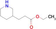 Ethyl 3-(piperidin-3-yl)propanoate