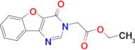 Ethyl 2-(4-oxobenzofuro[3,2-d]pyrimidin-3(4h)-yl)acetate