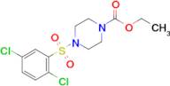 Ethyl 4-((2,5-dichlorophenyl)sulfonyl)piperazine-1-carboxylate