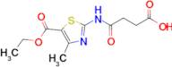 4-((5-(Ethoxycarbonyl)-4-methylthiazol-2-yl)amino)-4-oxobutanoic acid