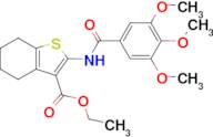 Ethyl 2-(3,4,5-trimethoxybenzamido)-4,5,6,7-tetrahydrobenzo[b]thiophene-3-carboxylate