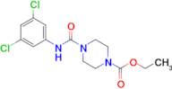 Ethyl 4-((3,5-dichlorophenyl)carbamoyl)piperazine-1-carboxylate