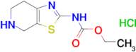 Ethyl (4,5,6,7-tetrahydrothiazolo[5,4-c]pyridin-2-yl)carbamate hydrochloride