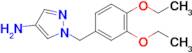 1-(3,4-Diethoxybenzyl)-1h-pyrazol-4-amine