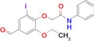 2-(2-Ethoxy-4-formyl-6-iodophenoxy)-N-phenylacetamide