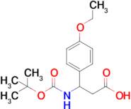 3-((Tert-butoxycarbonyl)amino)-3-(4-ethoxyphenyl)propanoic acid