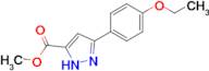 methyl 3-(4-ethoxyphenyl)-1H-pyrazole-5-carboxylate