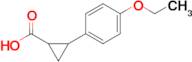 2-(4-Ethoxyphenyl)cyclopropane-1-carboxylic acid